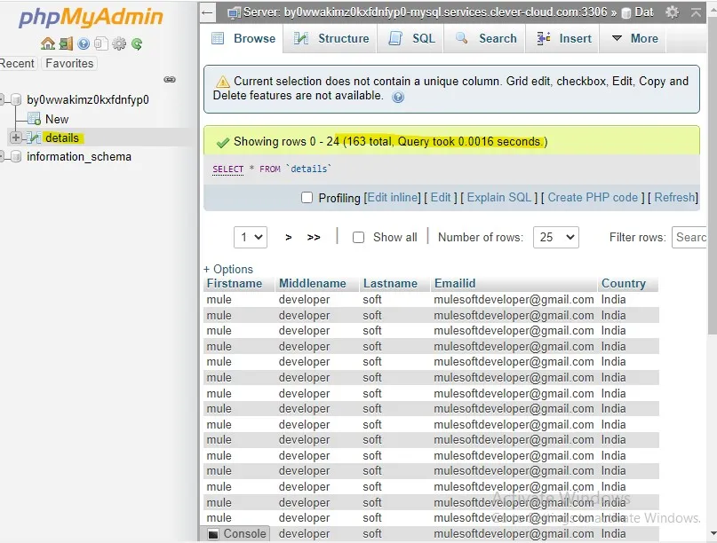Postman HTTP 200 OK Response