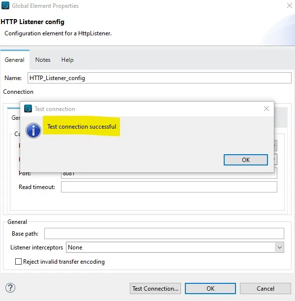 Setting HTTP Listener path